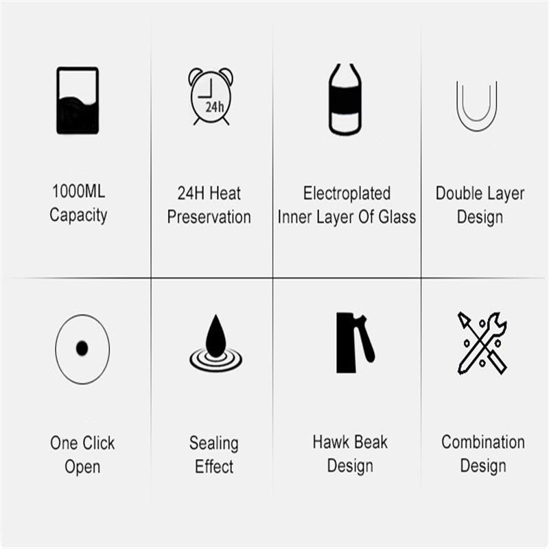 ZS - 1000ml Thermal Coffee Carafe