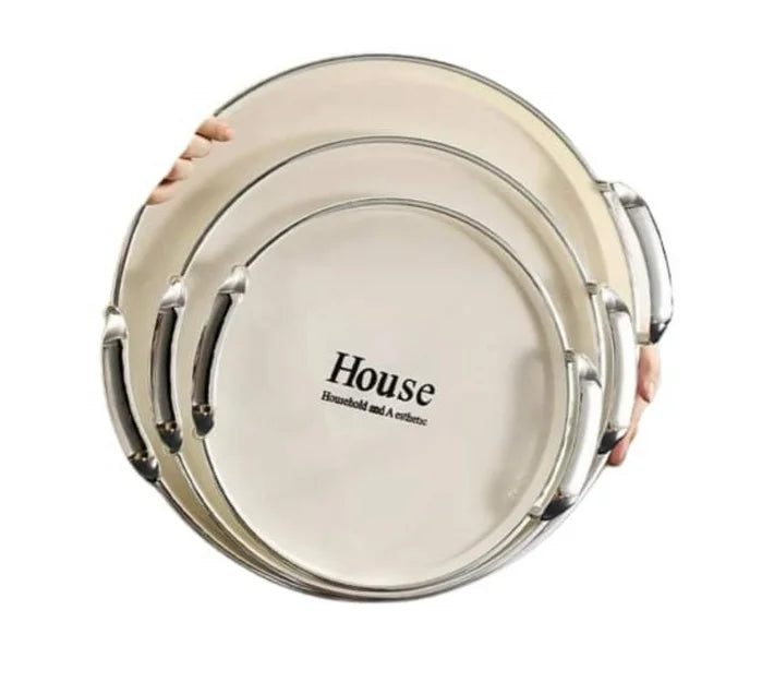 ZS - Multipurpose Tray Set 3pcs - Silver