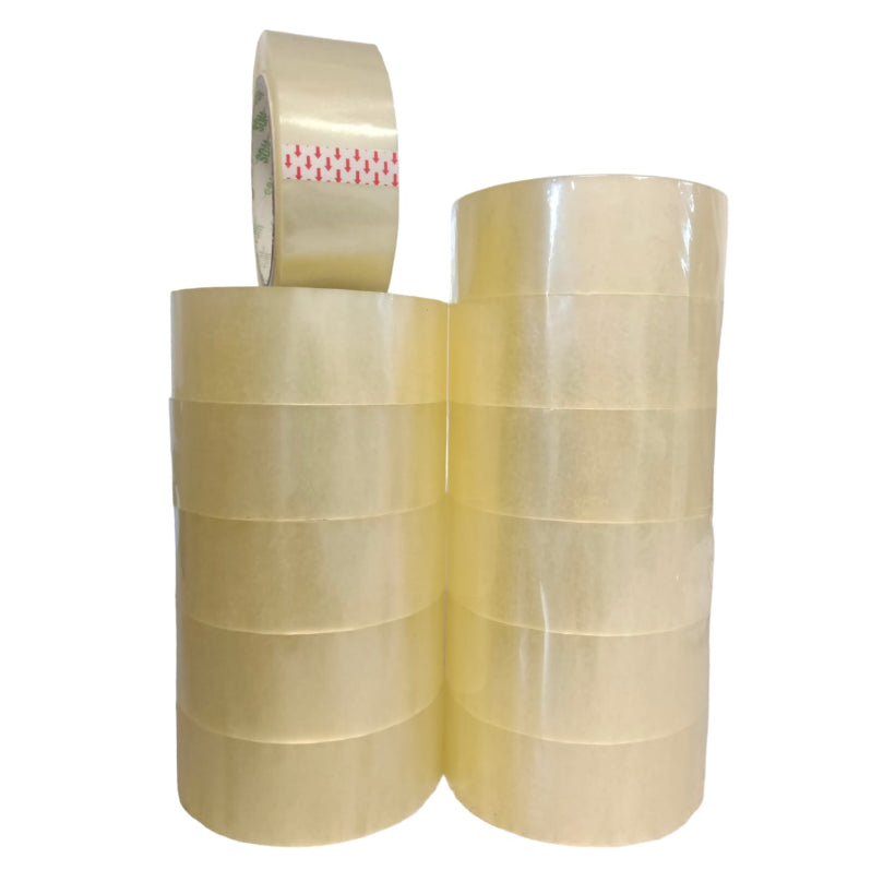 ZS - Clear Tape 48mm x 100m - Transparent(pack of 6)