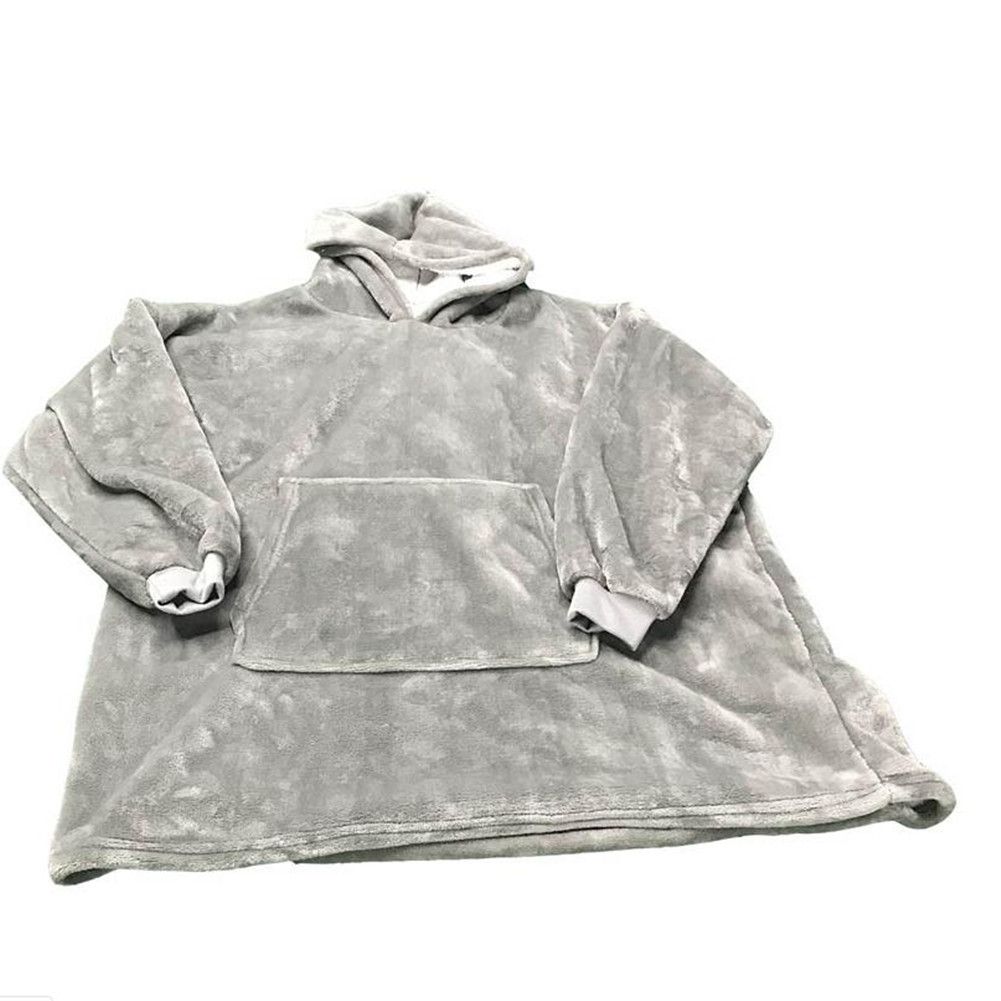 ZS - Huggle Hoodie Ultra Plush Blanket, One Size