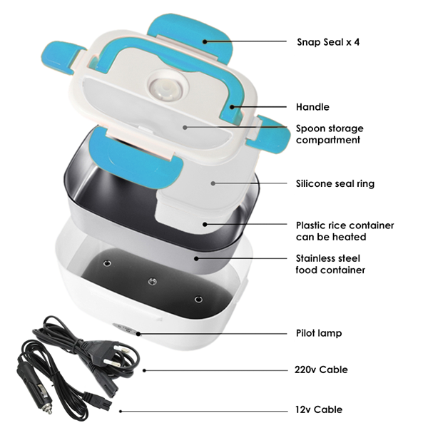 ZS - Dual Power Electric Lunch Box