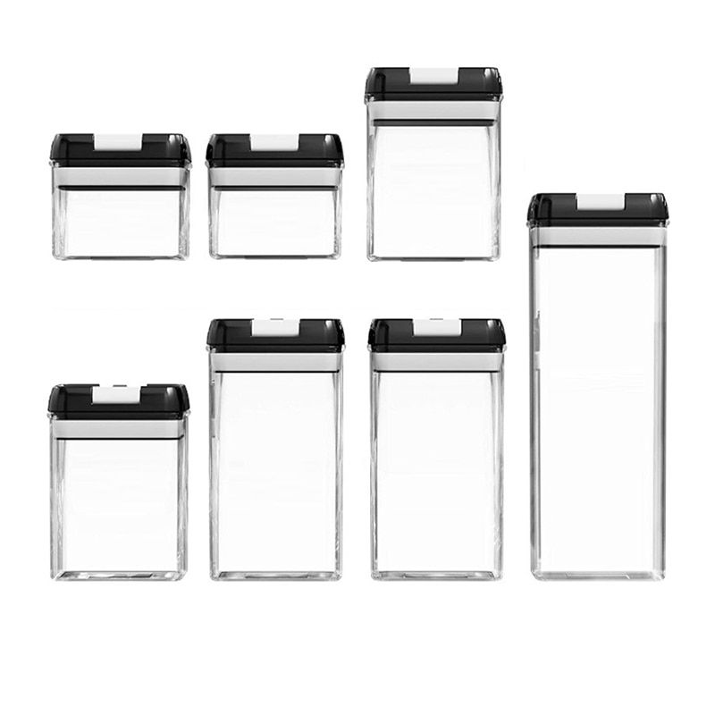 ZS - 7 Pieces Of Air-Tight Sealed Food Storage Container Set