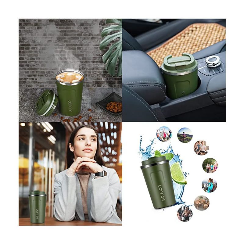ZS - Stainless Steel Vacuum Travel Coffee Mug - 510ml