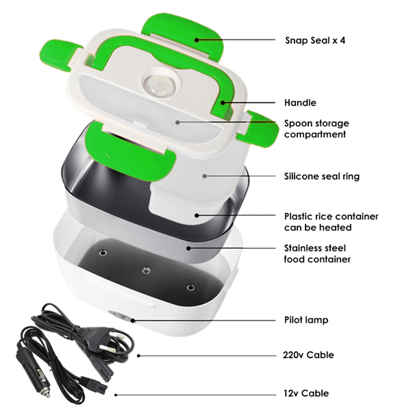 ZS - Dual Power Electric Lunch Box