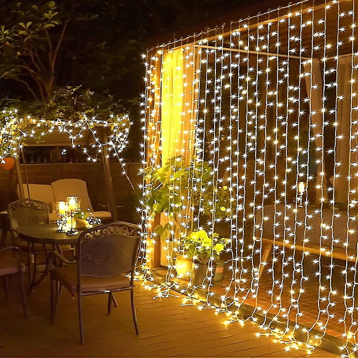 ZS - 280 LED Fairy String Curtain Light with Remote
