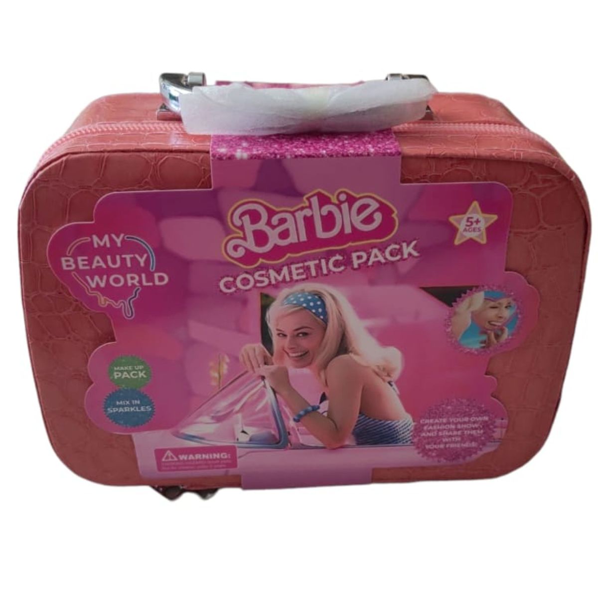 ZS - DIY Pretend Play Makeup Barbie Cosmetic Pack With Bag For Kids
