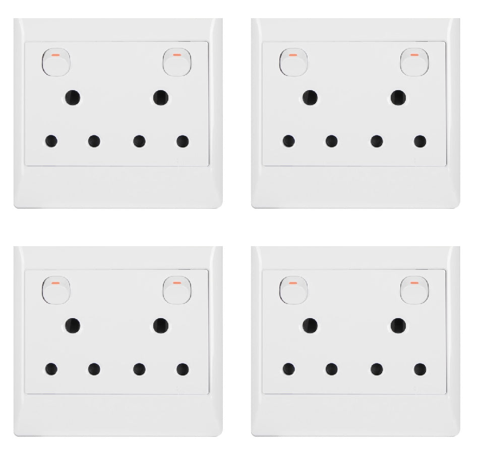 ZS - Type D Double Wall Socket (4X4) - Set of 4