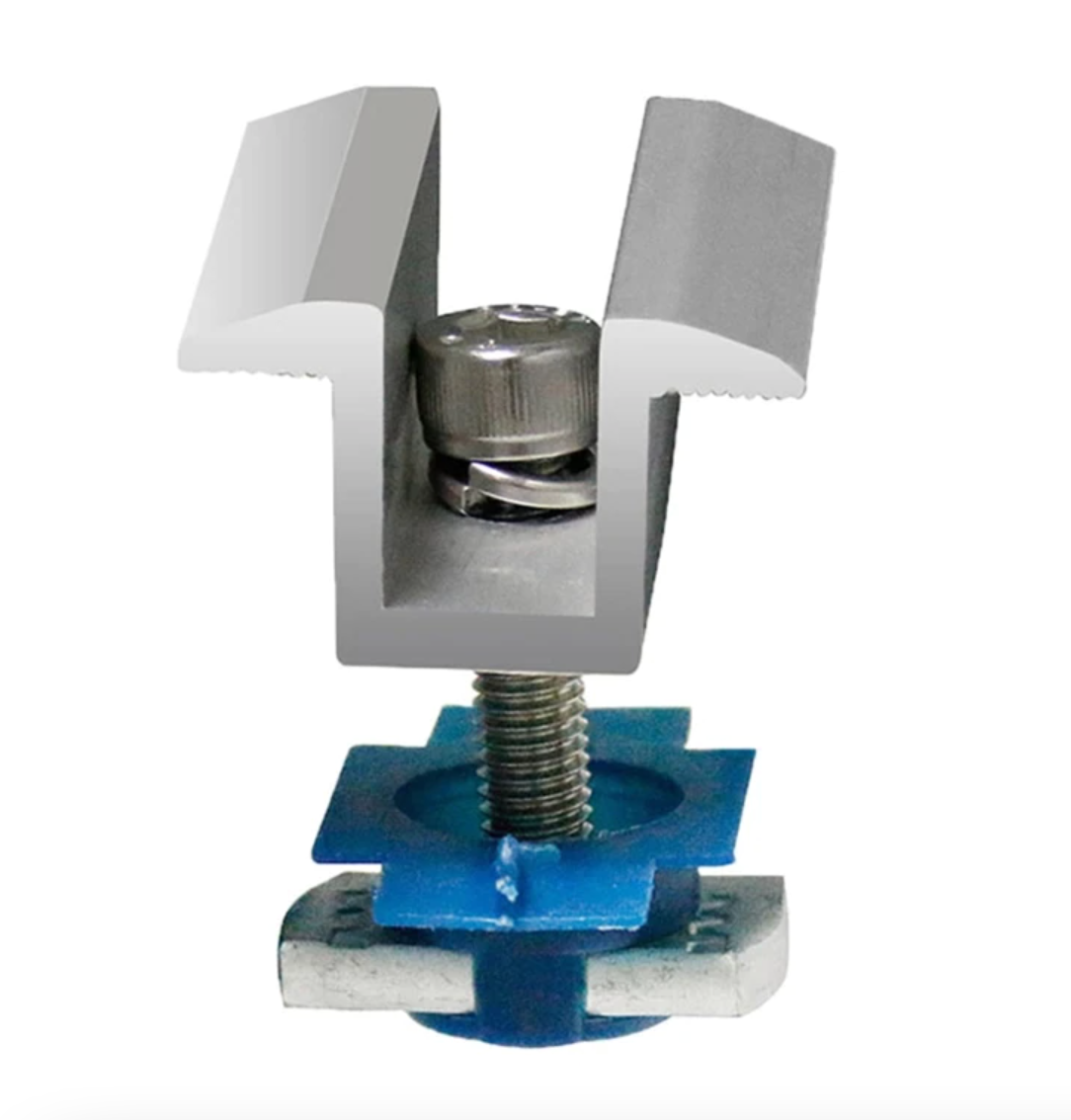 ZS - Solar Panel Middle Clamps (Pack of 10)