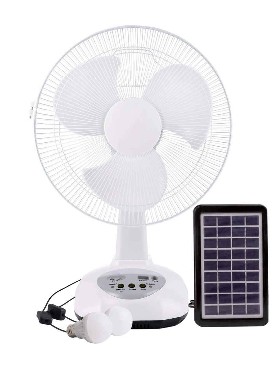 ZS - GD-8019 Rechargeable Solar fan