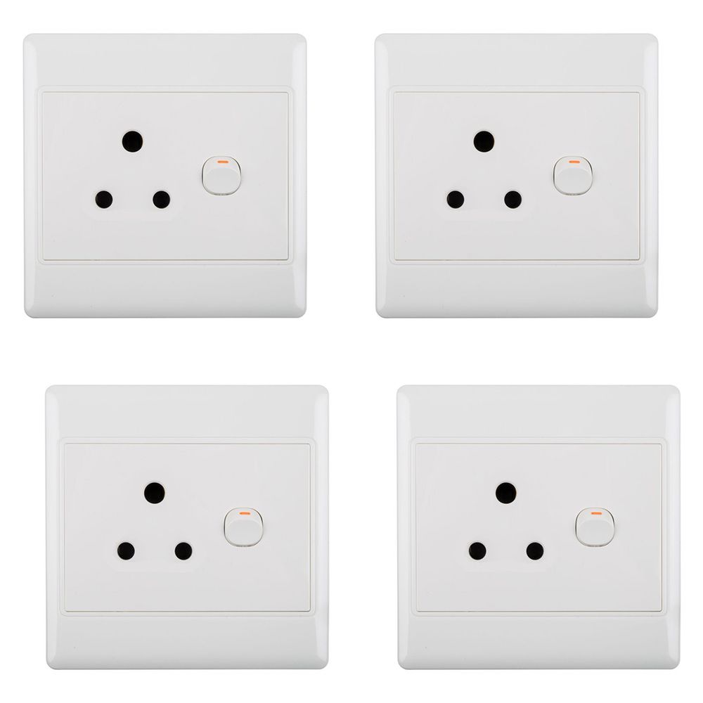 ZS - Single Wall Socket (4X4) - Set of 4