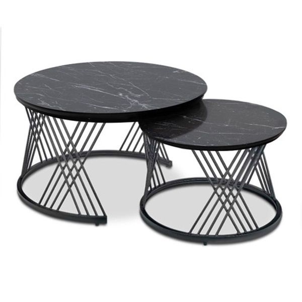 ZS - Stylish and Space-Saving Nesting Coffee Tables