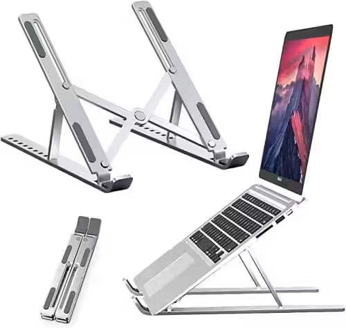 ZS - Portable Adjustable Aluminum Alloy Folding Computer Laptop Stand