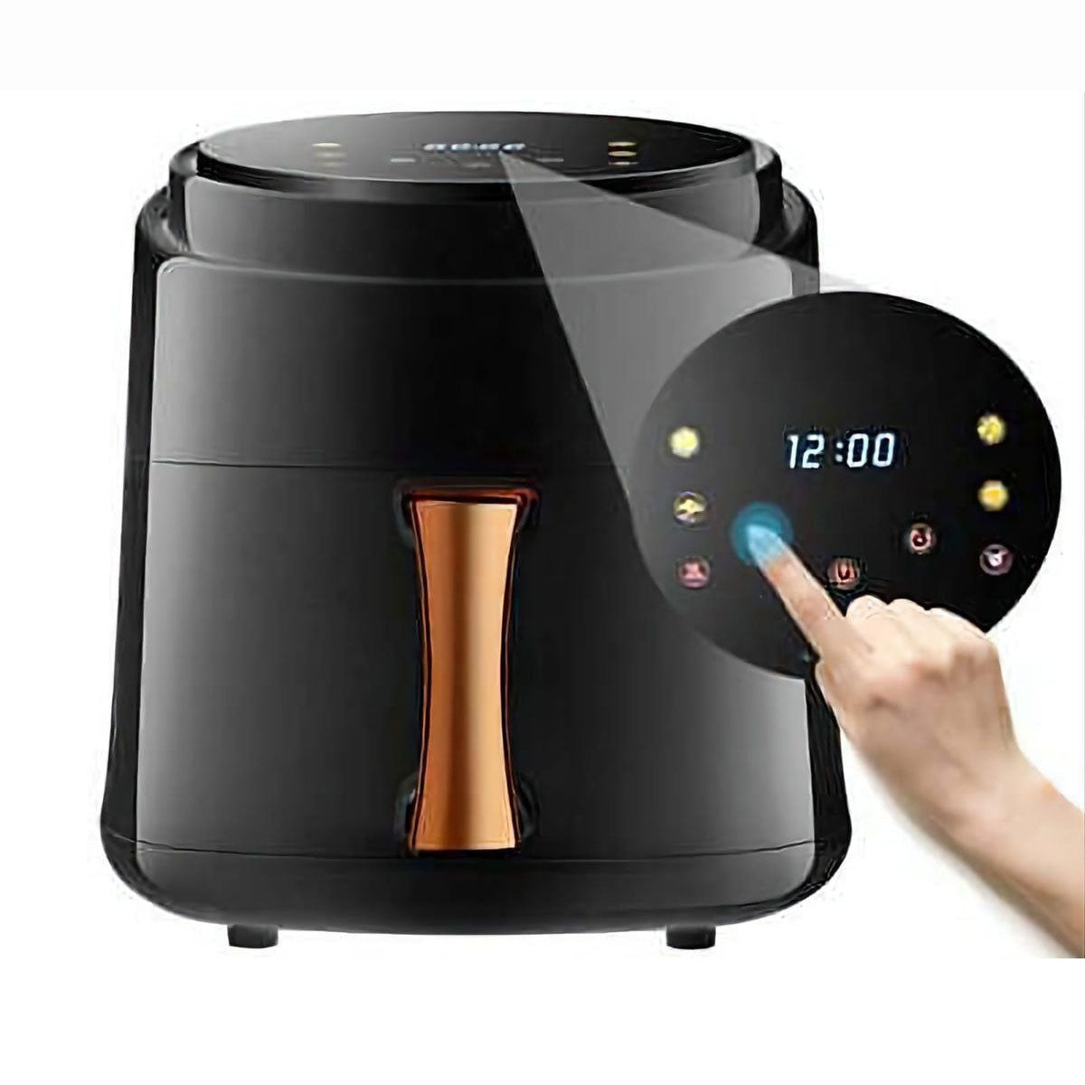 ZS - 8L Digital Air Fryer - Black