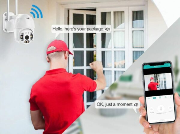 ZS - IP HD 360 Wifi Camera With ICSee App