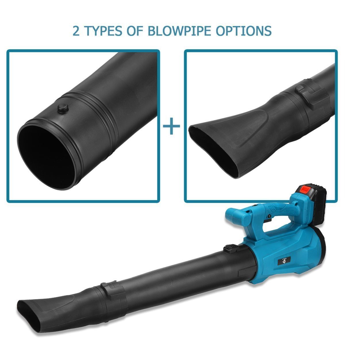 ZS - 21V Lithium Battery Cordless Leaf Blower - 200km/H