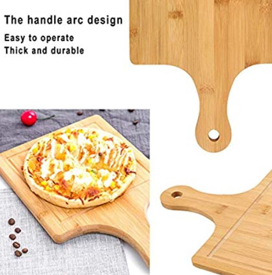 ZS - Bamboo Fruit Plate - Pizza Board - Cheese Board
