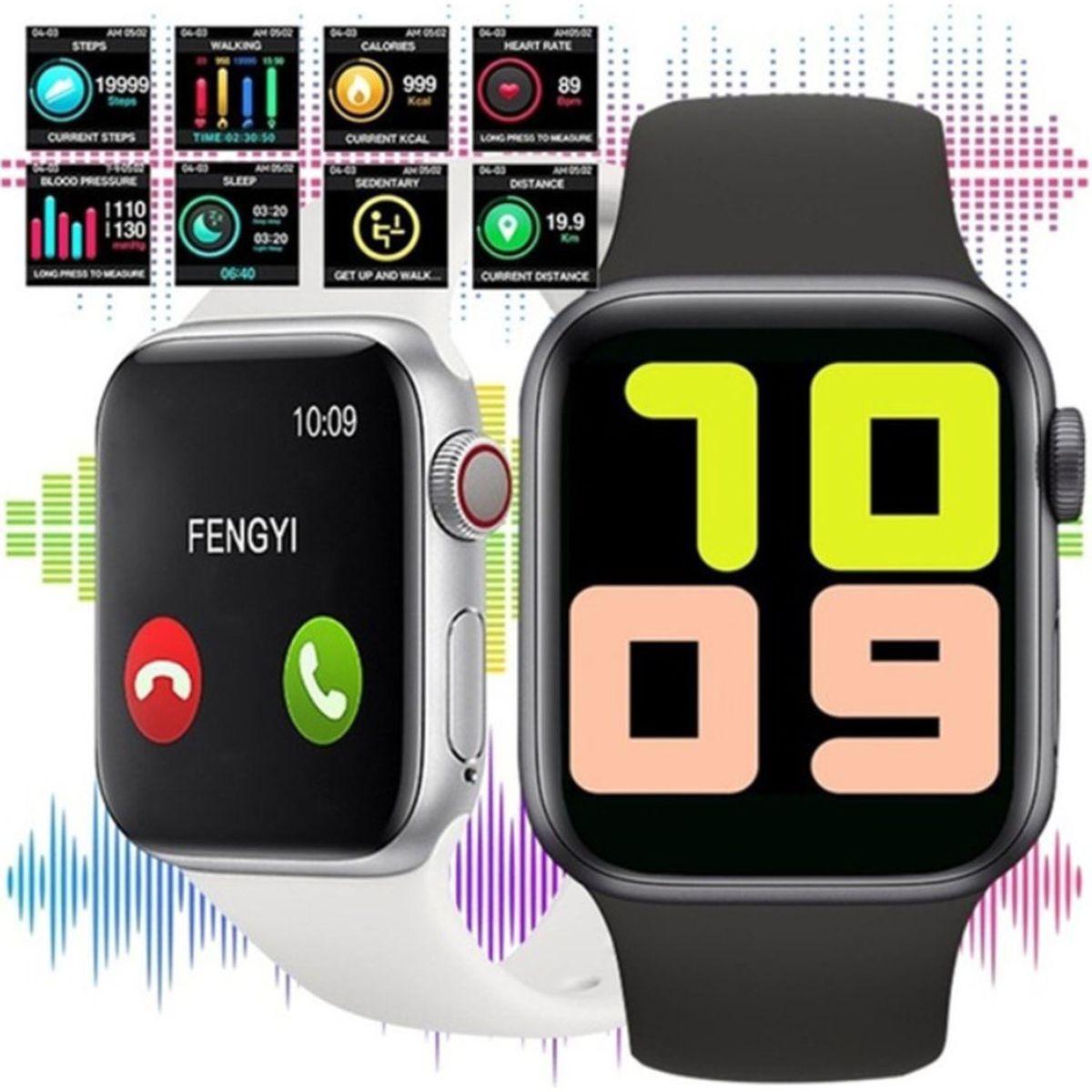 ZS - T500 Smartwatch and Fitness Tracker