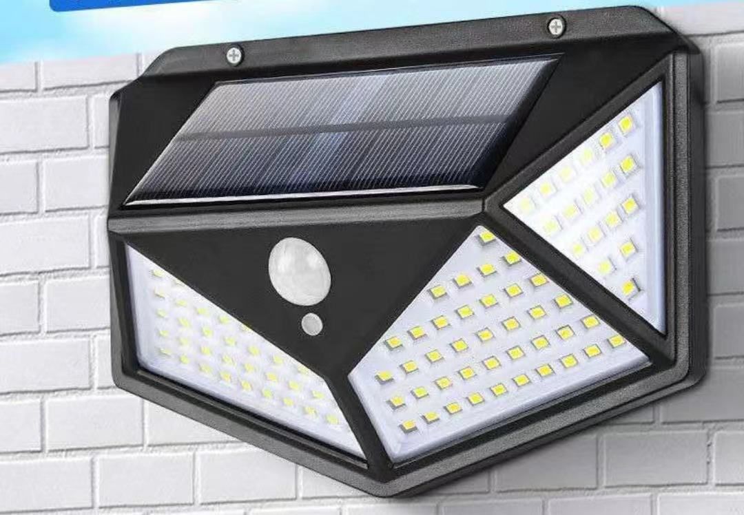 ZS - 100 LED Solar Wall Light with Motion Sensor