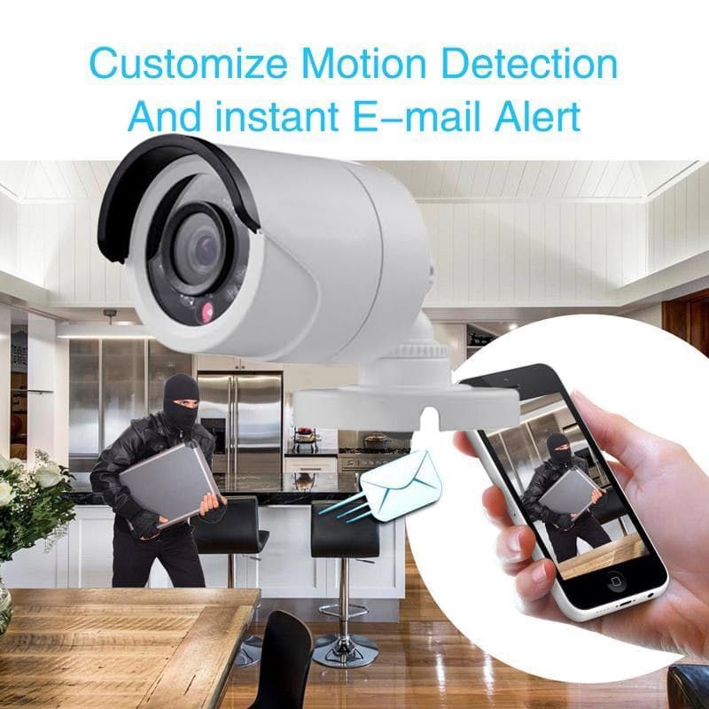 ZS - Jortan 8 Channel AHD 1080P CCTV Camera Surveillance Kit