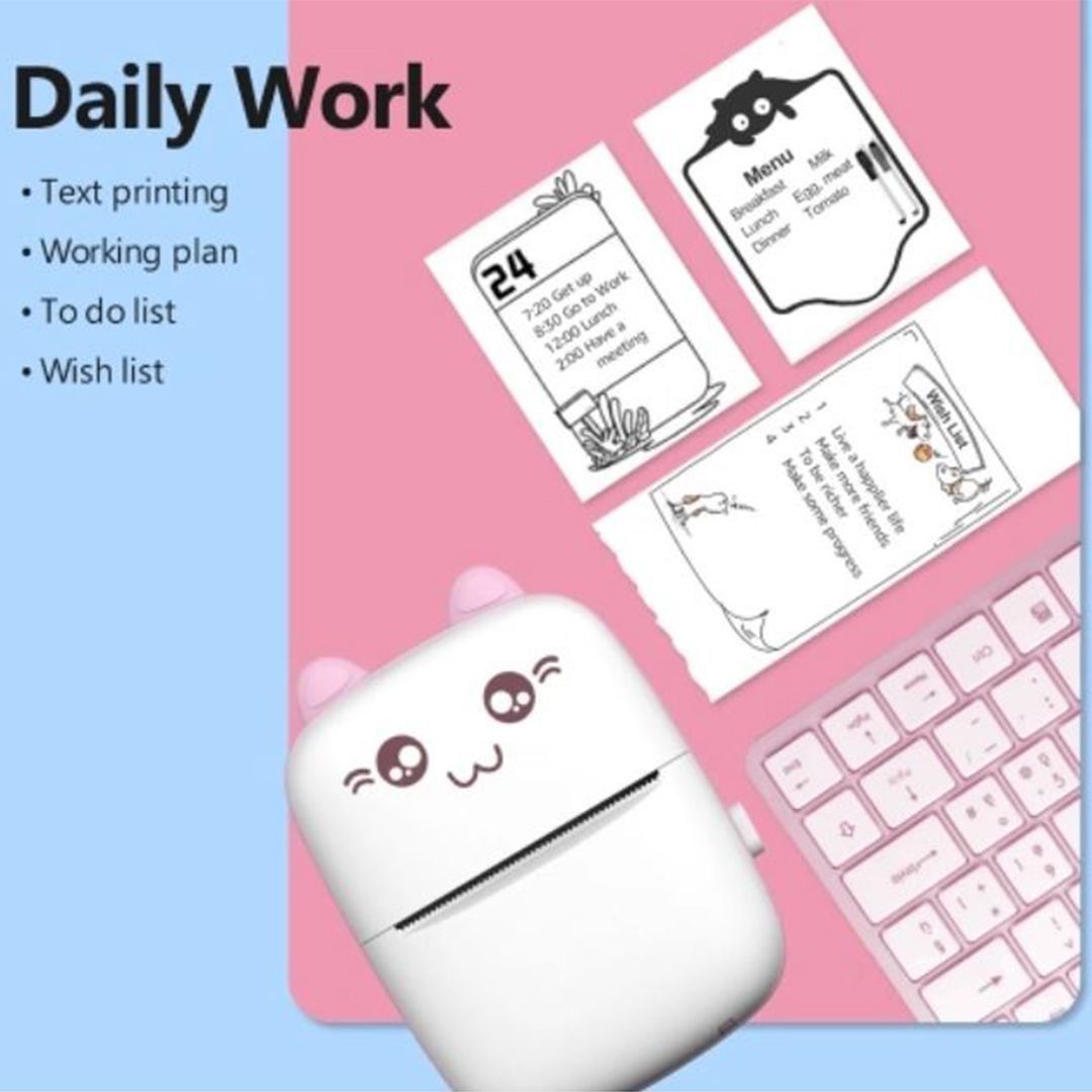 ZS - Wireless Mini Bluetooth Thermal Printer