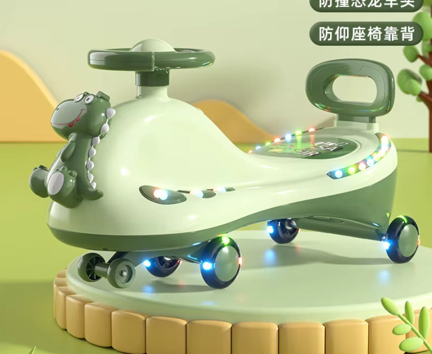 ZS - Car For Kids Ride on Car, Fun Universal Wheel