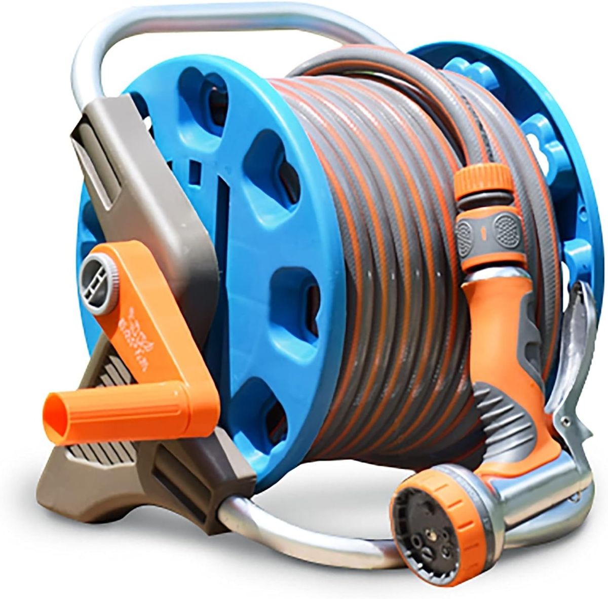 ZS - Portable Hose Pipe Reel Classic Hose Reel Set Including Hose Reel