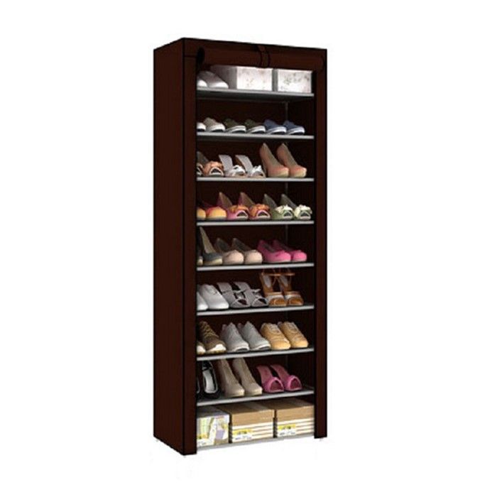 ZS - 9 Tier Fabric Shoe Cabinet