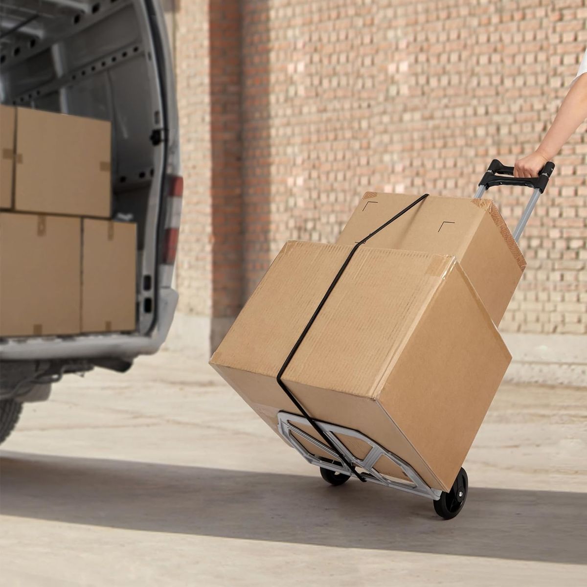 ZS - Aluminum Folding Portable Trolley 75KG