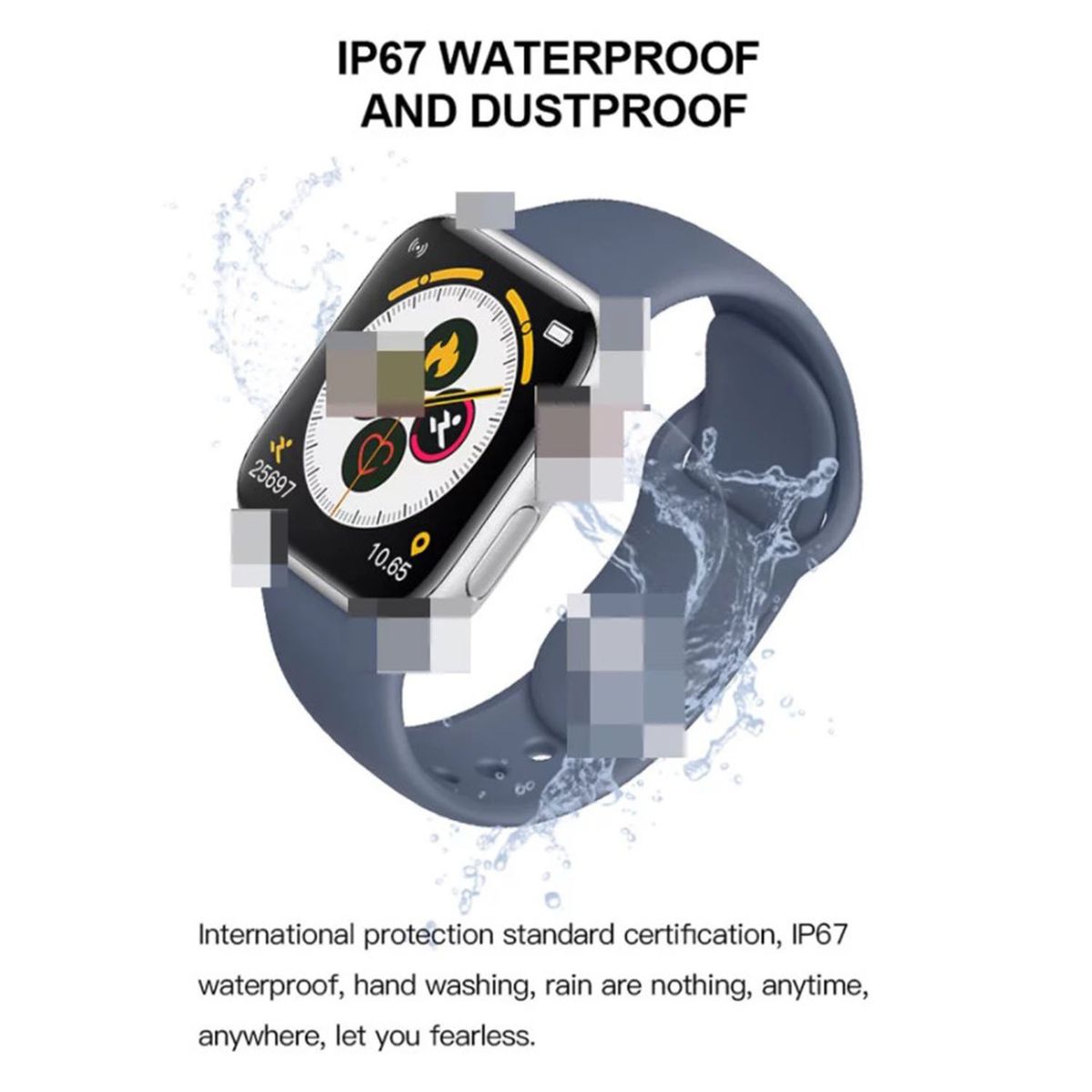 ZS - T500 Smartwatch and Fitness Tracker