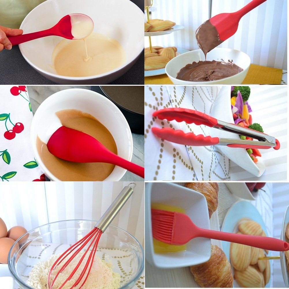 ZS - Silicone Kitchen Tools - Set of 12