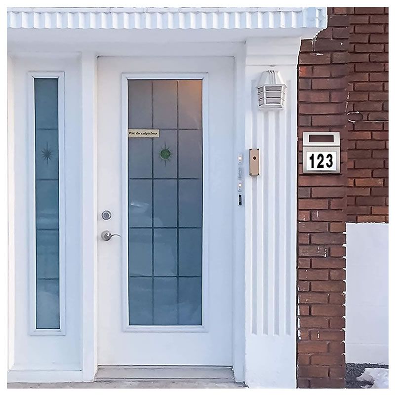 ZS - Solar Powered House Number Light