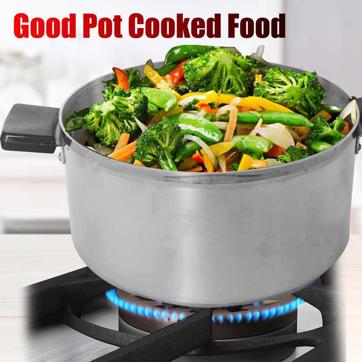 ZS - Bon Voyage - 6 Piece Pots Set Cookware Aluminium Stew Pan