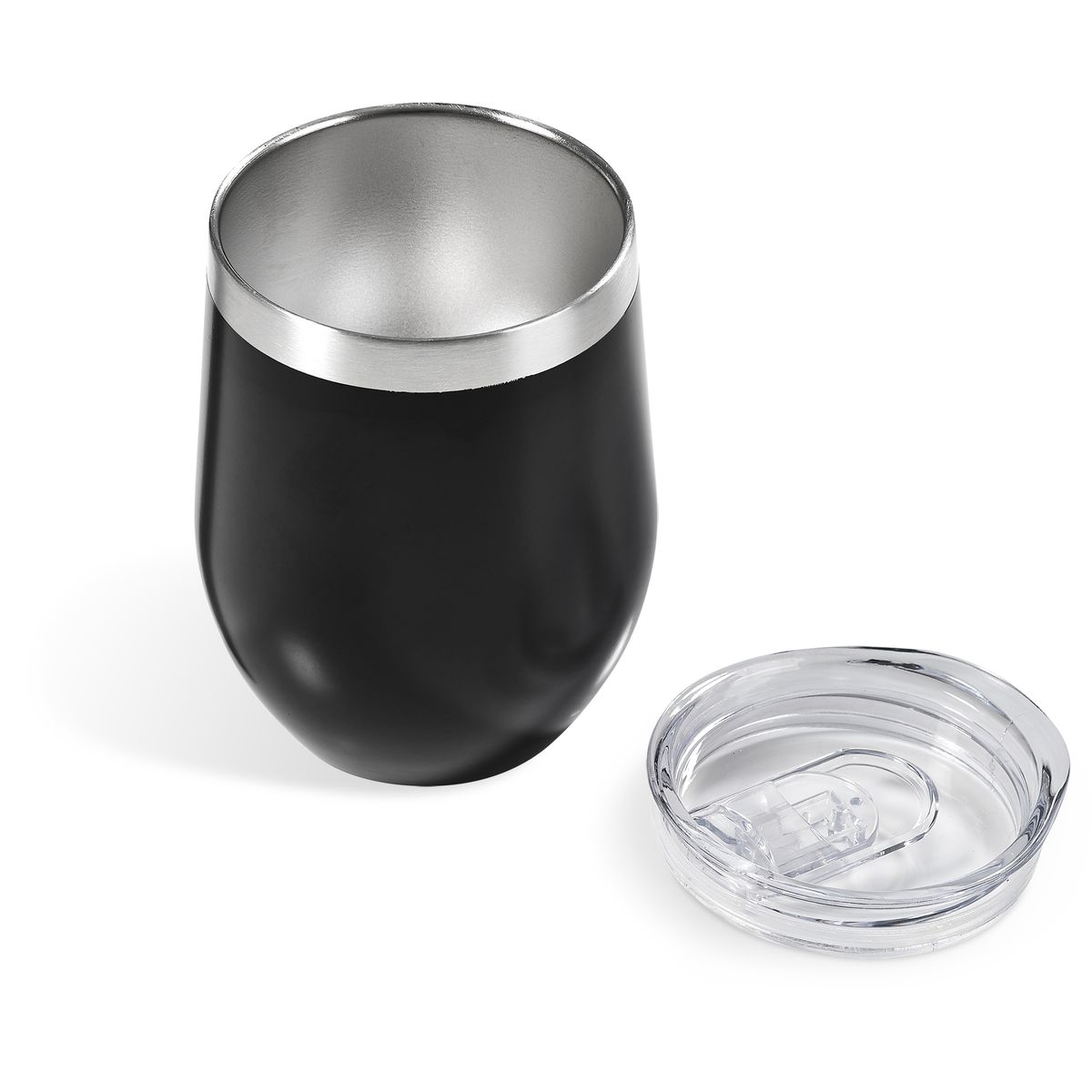 ZS - 350ml/12oz Stainless Steel Insulated Travel Mug With Lid