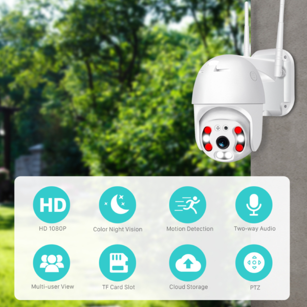 ZS - IP HD 360 Wifi Camera With ICSee App