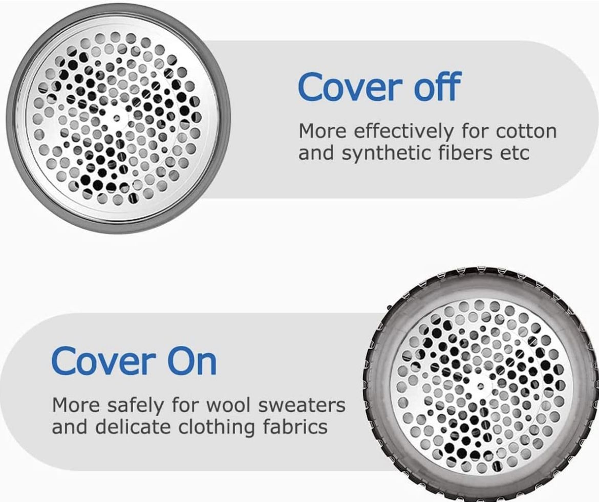ZS - Rechargeable Lint Remover – Efficient Fabric Shaver with Stainless Steel Blades