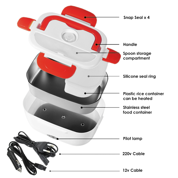 ZS - Dual Power Electric Lunch Box