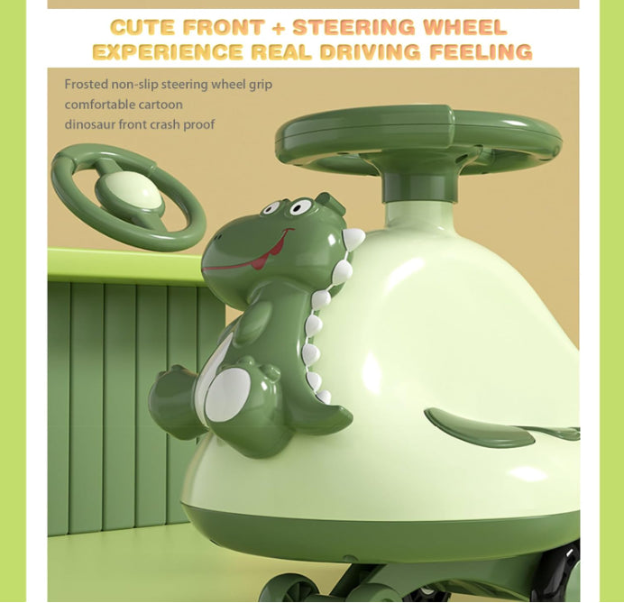 ZS - Car For Kids Ride on Car, Fun Universal Wheel