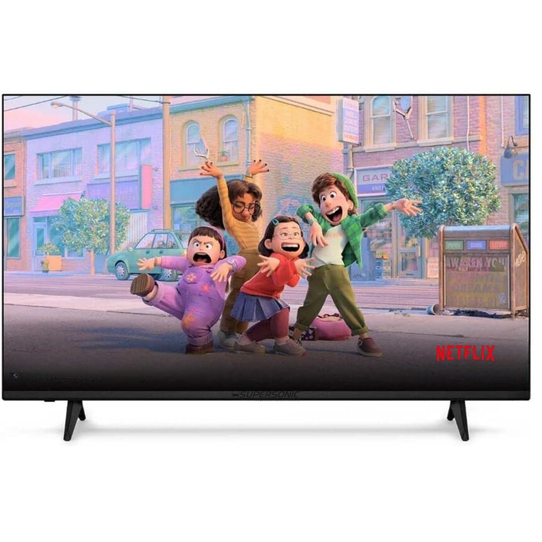ZS - Supersonic 32 HD Smart TV with Dolby Audio SLM-32S1