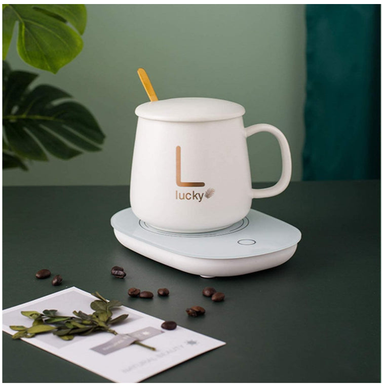 ZS - Ceramic Coffee Cup with Heating Pad