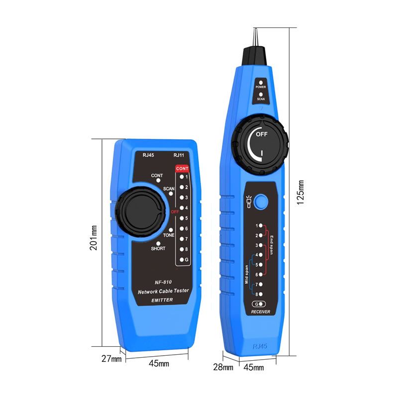 ZS - Multi-Function Network Cable Tester NF-810