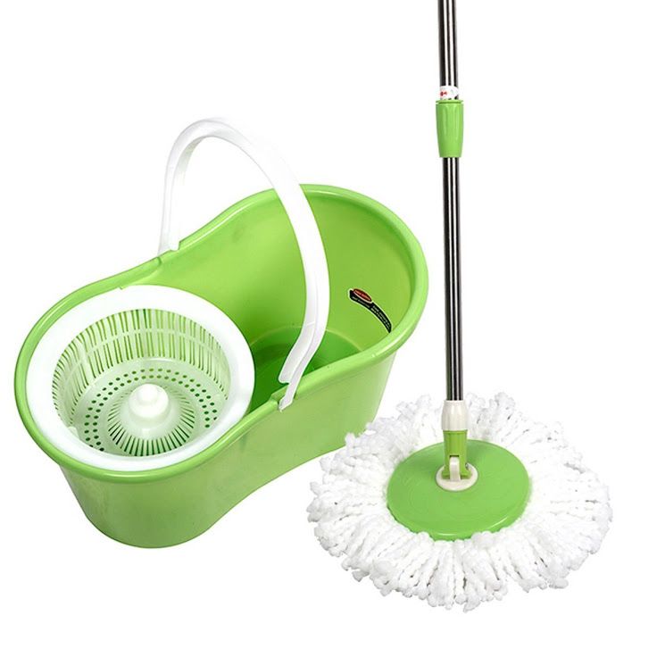 ZS - Rotating 360 Spin Mop And Plastic Bucket Set