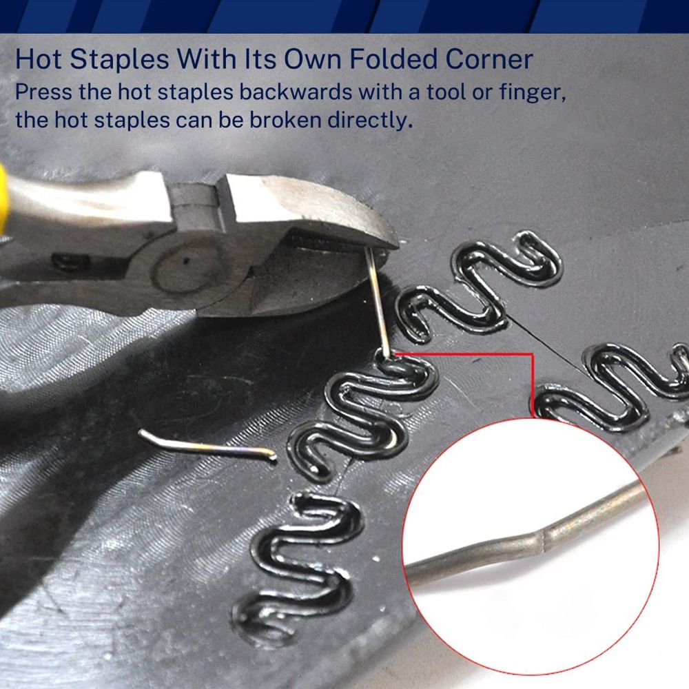 ZS - 600 Pieces Multifunctional Stainless Steel Plastic Welding Staples
