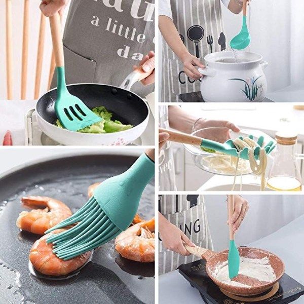 ZS - Silicone Kitchen Tools - Set of 12