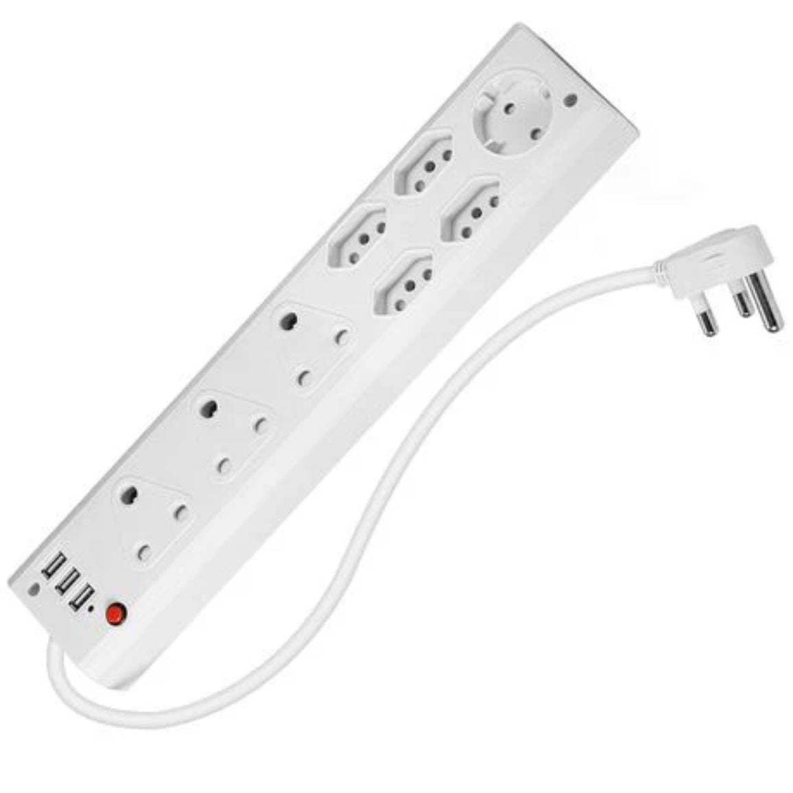 ZS - 9 Way Multi Plug with 3 USB Ports P-09 USB