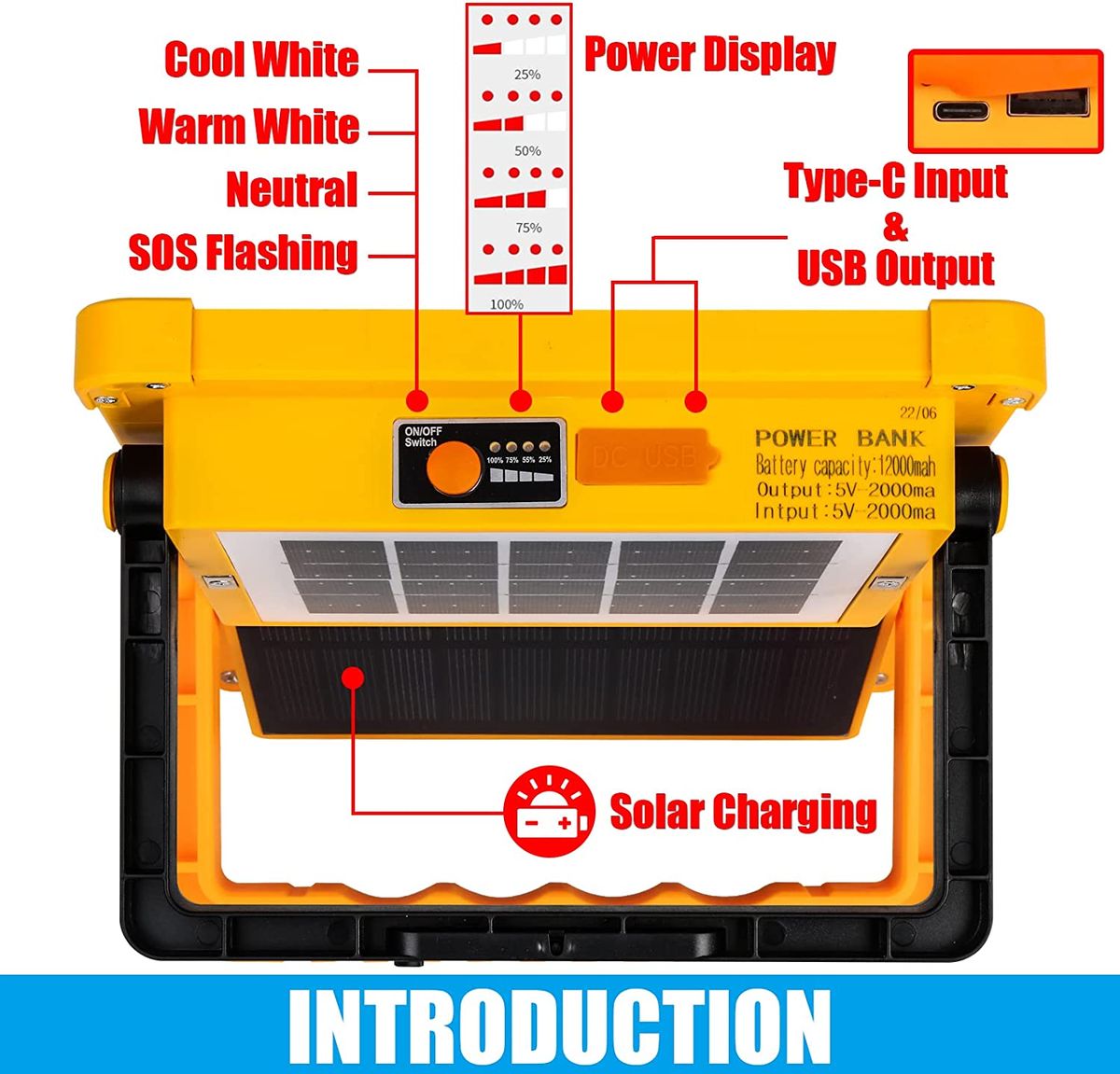ZS - Solar LED light - Private Street Lamp Without Electricity