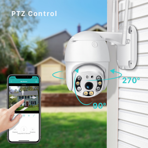 ZS - IP HD 360 Wifi Camera With ICSee App
