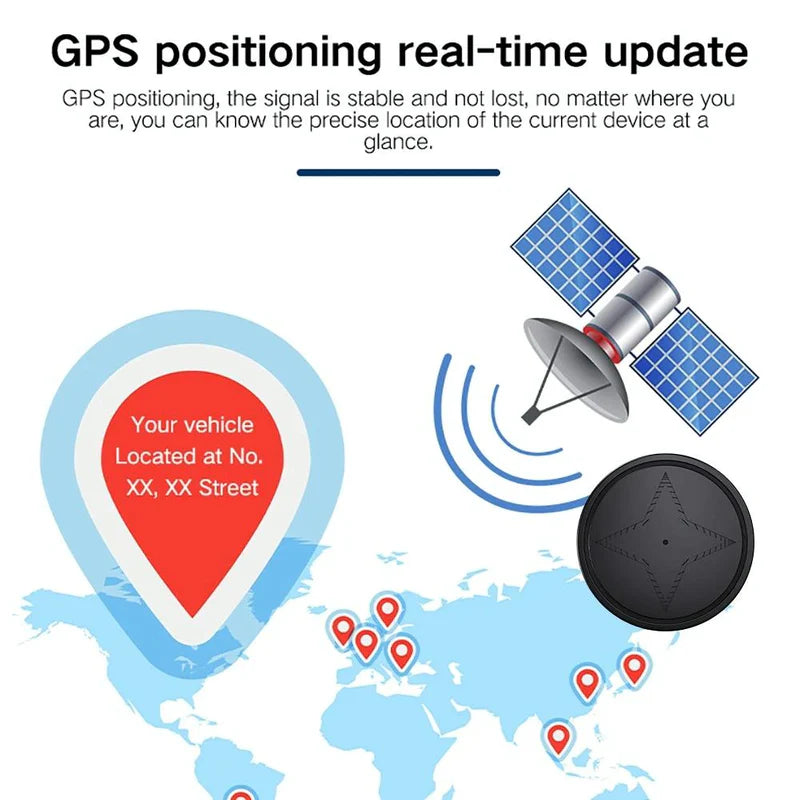 ZS - 2G Wireless GPS Strong Magnetic Locator For Pets/Elderly/Children