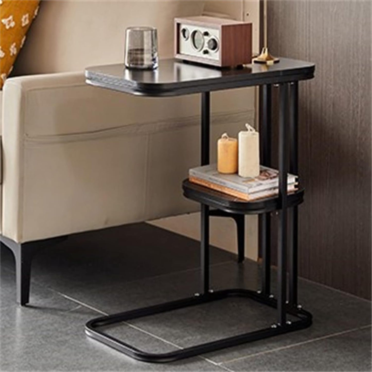 ZS - 2-Tier Chic Luxurious Side Table