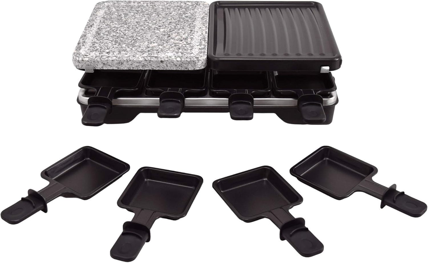 ZS - RAF 2 in 1 Electric Cheese Melter Marble Stone Grill Cheese Griddle 1500W