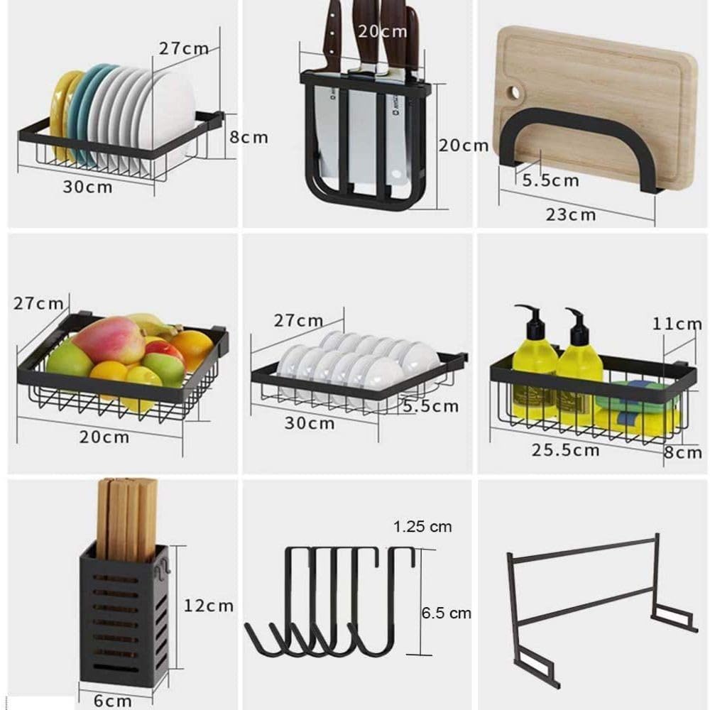 ZS - 85CM Over the Sink Dish Rack